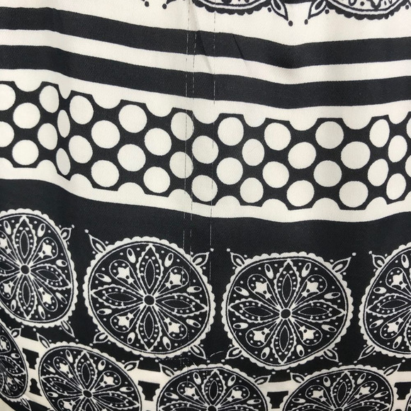 Forever 21 Spaghetti Strap Dress Multi Print Pockets Womens Sz Sm Black Summer - Picture 7 of 12